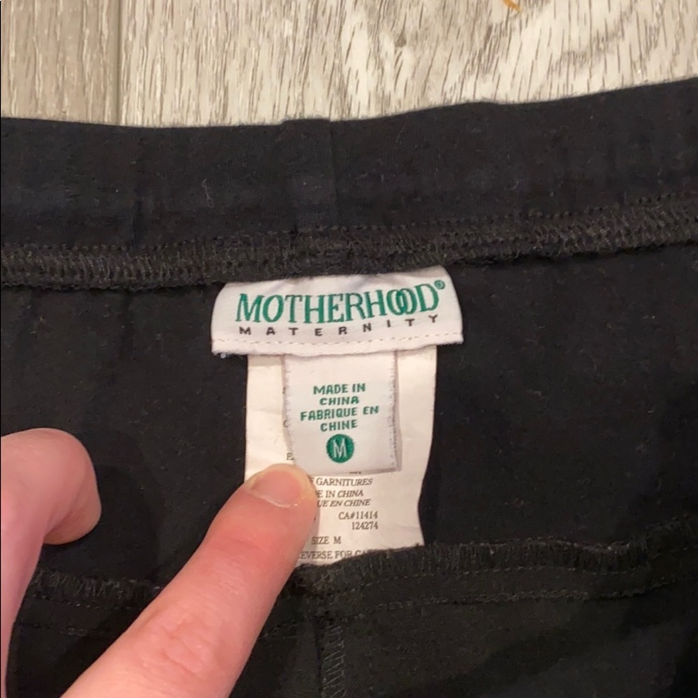 Motherhood Maternity Drawstring Skirt With Ruffle - Picture 5 of 7